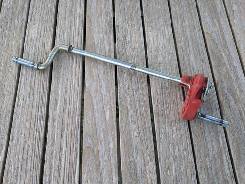 Ersatzteil Rasenmäher Wolf A340E: Hinterachse mit Halterung