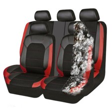 Pu Leather 5-seat Front And Rear Full Car Seat Covers Fit For Ford Focus Models Pu Leather 5-seat Front And Rear Full Car Seat Covers Fit For Ford Focus Models