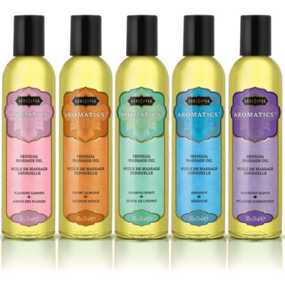 Kama Sutra Aromatics Silky Smooth Moisturizing Full Body Sensual Massage Oil