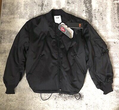 Y-3 Yohji Yamamoto Adidas CL Classic Oversized Logo Bomber Y-3 Yohji Yamamoto Adidas CL Classic Oversized Logo Bomber