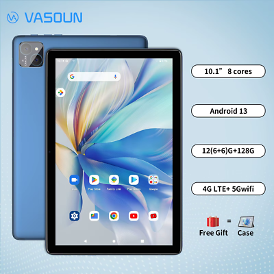 VASOUN Android 14 Tablet 10.1
