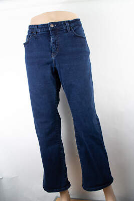 Levi's Jeans 512 Perfectly Slimming Bootcut 18 (34 X 29) Women's Denim Dark Wash