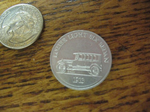 SUNOCO D X TOKEN ANTIQUE CAR COIN SERIES 1913 LOZIER LIGHT SIX SEDAN | eBay