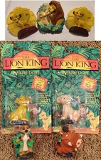 Vintage Disney Lion King Night Lights  Squeeze Lights batteries/bulbs needed 