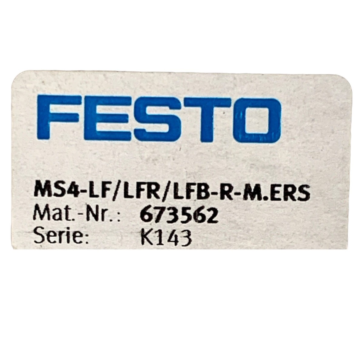 FESTO MS4-LF/LFR/LFB-R-M.ERS 673562 Schalenbaugruppe | eBay