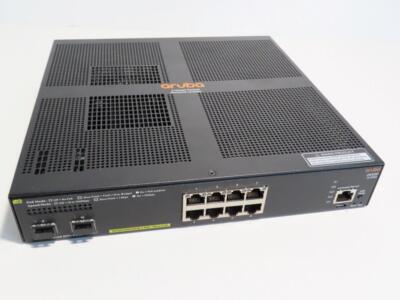 ARUBA 2930F 8G POE+ 2SFP+ SWITCH JL258A / UNIT ONLY/POWER SUPPLY