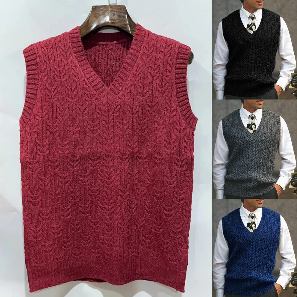 Slim fit sweater vest discount