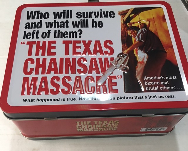 Texas Chainsaw Massacre Metal Lunch Box Tin Tote Brand New eBay