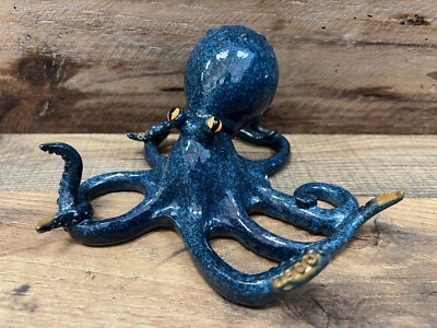 Octopus Resin Figurine 7'' x 3.5''