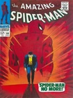 Amazing Spider-Man #50 NEW METAL SIGN: Spider-Man No More!
