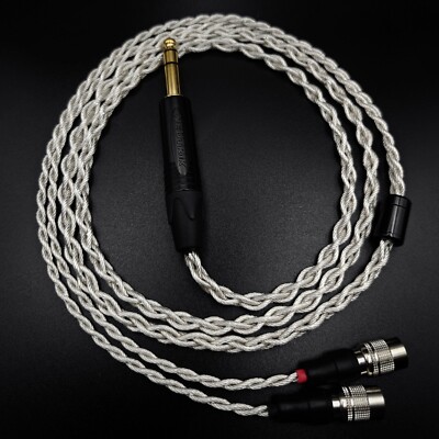 Unsleeved Headphone Cable - Hirose Dan Clark Aeon Ether Expanse Stealth