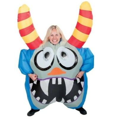 Funtime Inflatable Monster Costume New Fancy Dress Novelty Fun Stag Hen eBay