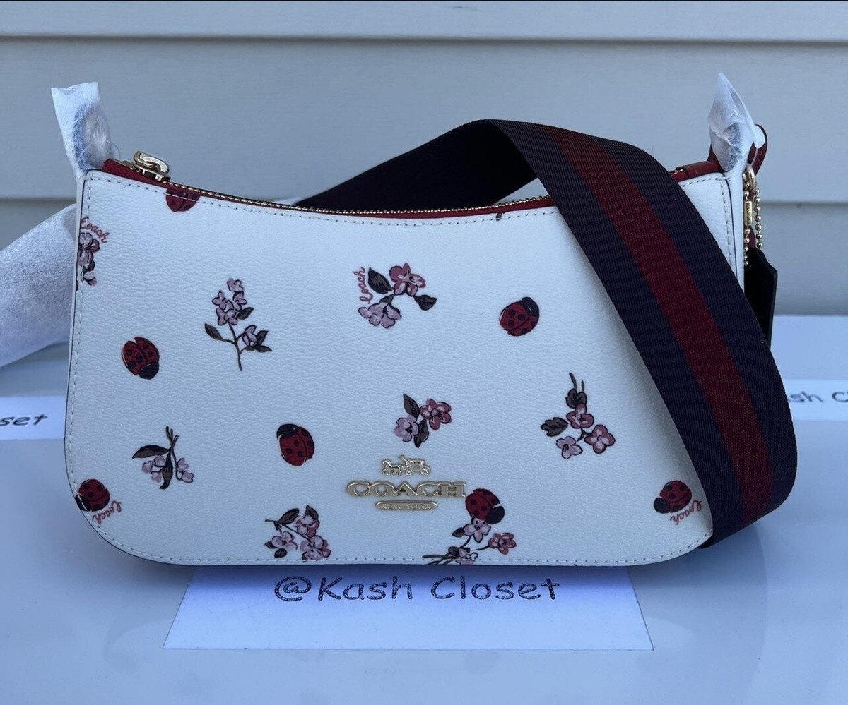 Coach Jes Baguette With Ladybug Floral Print for sale online