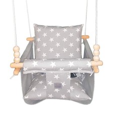 Baby Swing Seat - with Safety Belt - Hanging Indoor Swing for Kids  Temporary B