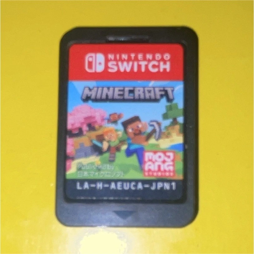 K027】任天堂Switch Minecraft同梱版 ジャンク K027】任天堂Switch