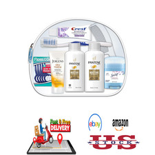 Women's Deluxe Hair Care Kit with Travel Size TSA Compliant Essentials Including