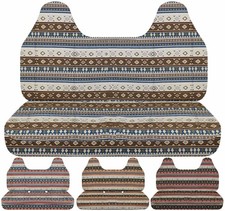 Front Bench Seat Covers Fits 1993 To 1998 Toyota T100 Truck Aztec Pattern Front Bench Seat Covers Fits 1993 To 1998 Toyota T100 Truck Aztec Pattern