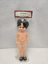 Vintage Fibre Craft 13  Boy Doll Fashion Doll Eyes Open  Close
