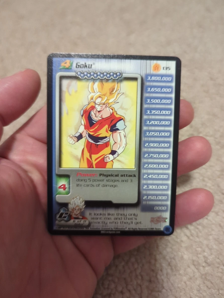 Dragon Ball Z TCG Ultra Rare Individual Collectible Card Game