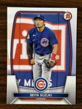 2023 Bowman Baseball Seiya Suzuki Cubs Base Paper 93
