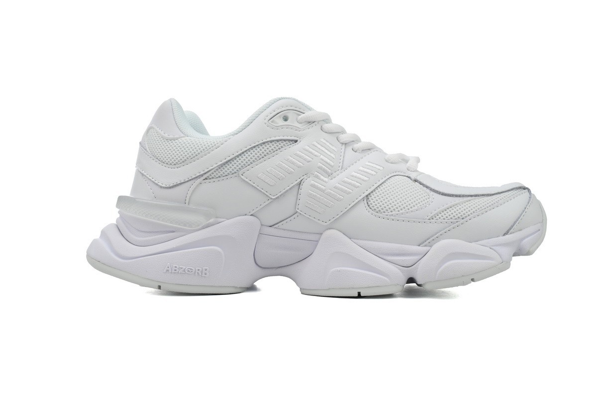 U9060NRJ New Balance 9060 'Triple White' Men Size Fast quick