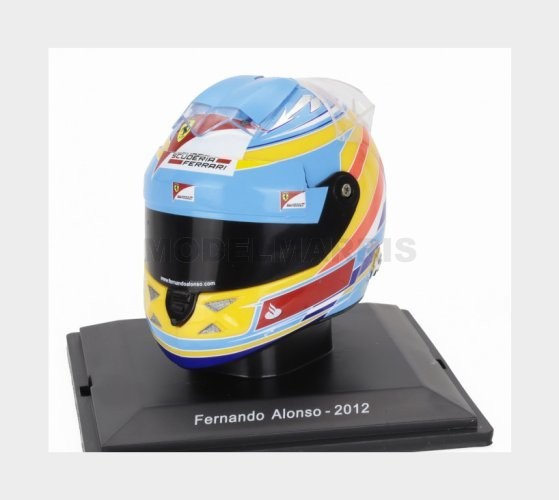 Edicola HELFE05 Helm F1 Fernando Alonso Ferrari 2012 Team Seas-image