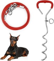 Bodenanker Anlegepflock FüR Hunde Outdoor Camping 50Cm Bis 1M Groß Klein Mittel