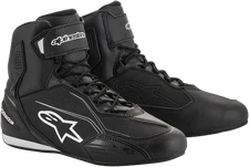 ALPINESTARS 2510219-10-12.5 Faster-3 Shoes - Black/White - US 12.5