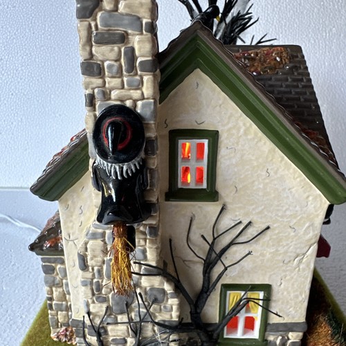 Retired Department 56 Hauntsburg House Snow Village Halloween 56.55058 Vintage - Picture 12 of 24