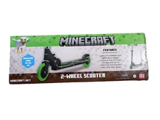 Minecraft Kick Scooter Quick Foldable 120MM Front 100MM Back Wheels NEW