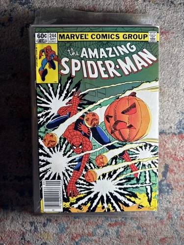 The Amazing Spider-Man #244 Newsstand – High Grade