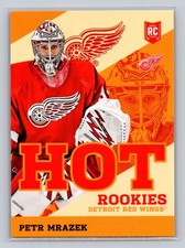 2013 Panini Toronto Fall Expo Score Hot Rookies Petr Mrazek #HK13 RC Rookie