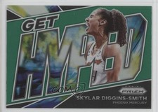2022 Panini Prizm WNBA Get Hyped Green Prizm Skylar Diggins-Smith #1 5w0