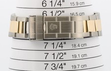 1997 Rolex Submariner Date 40mm BLUE 18K Yellow Gold Stainless Steel 16613 Watch 9