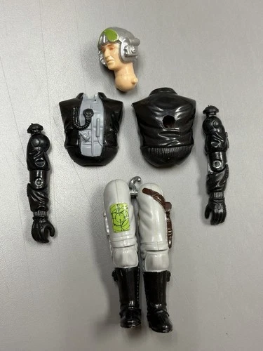 Ghostrider V1 GIJOE 1988 Hasbro Vintage Action Figure Incomplete Nice Paint