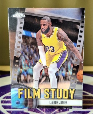 2025 TOPPS CHROME BASKETBALL FILM STUDY LEBRON JAMES