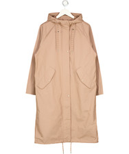 VARLEY Brown Isa Lightweight Rain Jacket UK XXS