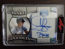 Jay Buhner 2025 Leaf Bronx Legacy NYC Yankee Doodles Auto 3/35 Bone Ins
