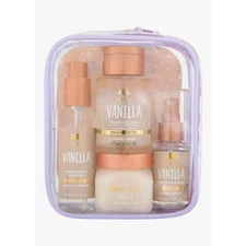 Tree Hut Vanilla Mini Body Care Gift Set, 4 Piece