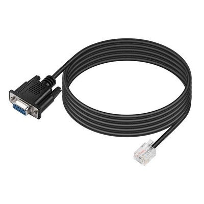 DB9 auf RJ11 6P6C Seriell Adapterkabel 1,8m für Industrie PC