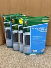 4X Duck Brand Foam Window Air Conditioner Insulating Panels 18" x 9" x .88"