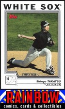 2004 Topps Traded & Rookies #T160 Shingo Takatsu Rookie Chicago White Sox