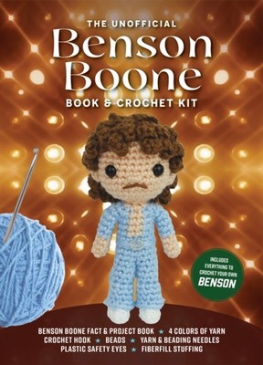 UNOFFICIAL BENSON BOONE BOOK/CROCHET KIT by GALUSZ, KATI Mixed Media Self Help