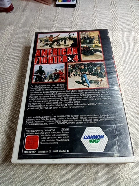 VHS Kassette - American Fighter 4 - CANNON VMP - Rarität  - Bild 3 von 4