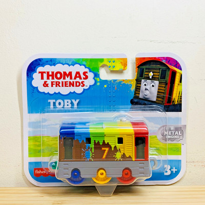 Rainbow Toby - Thomas & Friends Trackmaster Push Along Metal Railway Trains