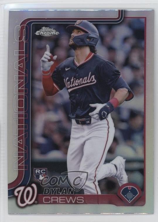 2025 Topps Chrome Refractor Dylan Crews #146 nj7