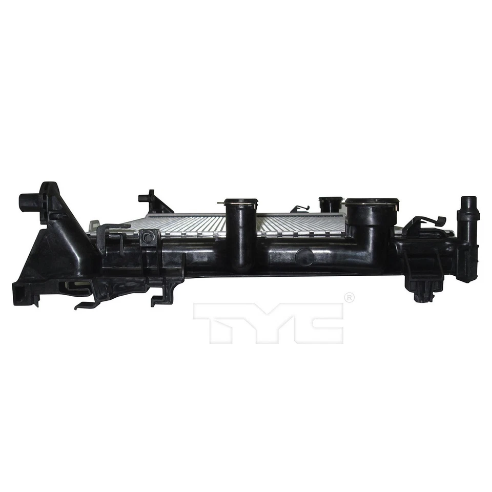 Conjunto de radiador TYC 13376 para 12-16 Mercedes-Benz C200 C250 SLK250 SLK350 Foto 3 de 4