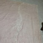  Vintage Pink and White Chenille Blanket Bedspread ~ 94 inches by 96 inches — photo 5