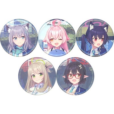 Abydos Task Force Blue Archive 5 Button Set Yostar Shop JR Akihabara Japan T107