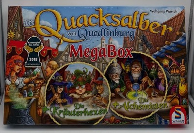 Schmidt Die Quacksalber von Quedlinburg Mega Box - ab 10 Jahren - 2-5 Spieler